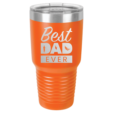 Best Dad Ever Fishing 30oz Ringneck Tumbler